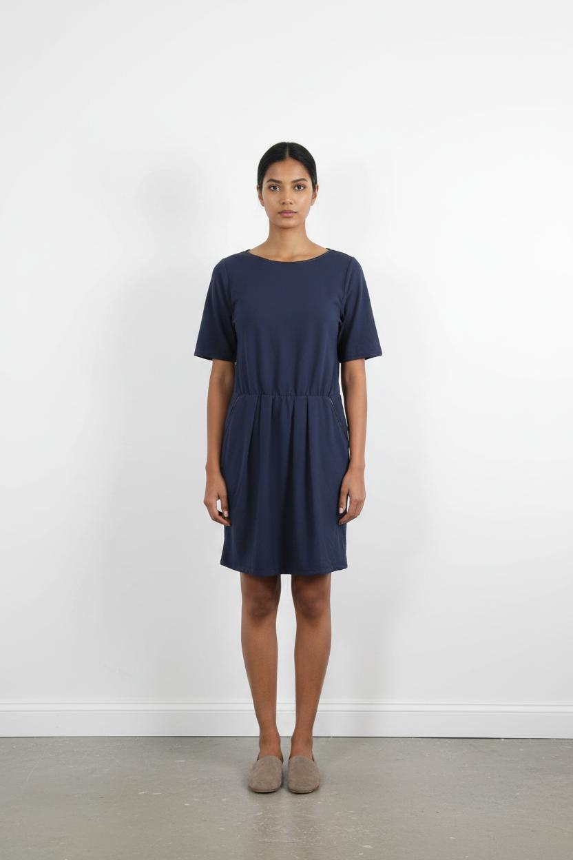 Robe Droite Bleue - Taille S/36