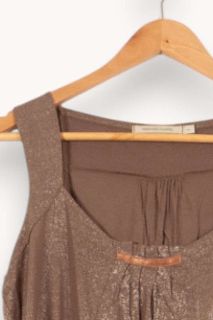 Débardeur Marron - Taille S/36 de la marque Gerard Darel | PARAD58996 - Vendu par Paradigme - Image 3