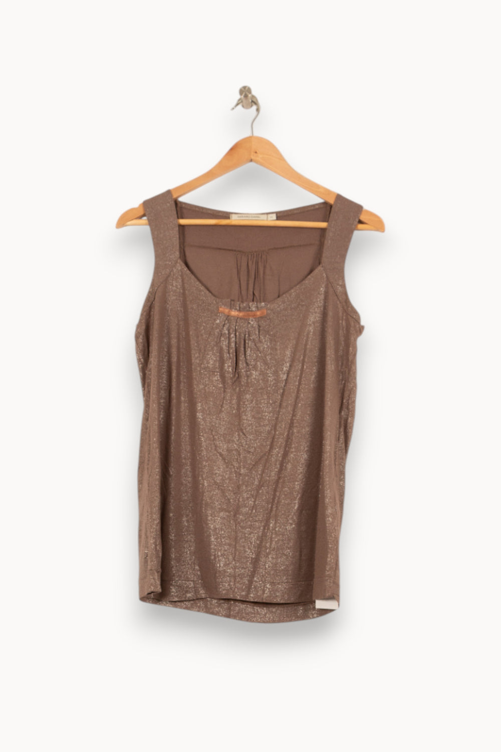 Débardeur Marron - Taille S/36 de la marque Gerard Darel | PARAD58996 - Vendu par Paradigme - Image 2