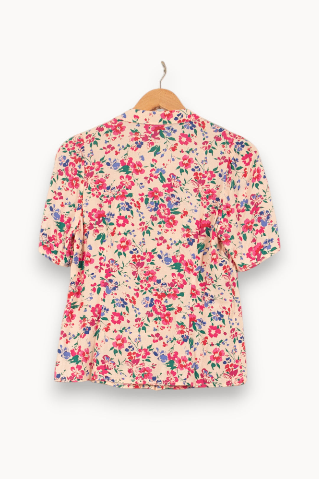 Chemise Fleurie Rose et Bleu - Taille M/38 de la marque Petite Mendigote | PARAD59000 - Vendu par Paradigme - Image 4