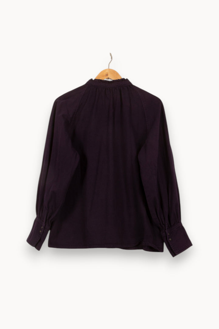 Blouse Violette - Taille L/40 de la marque Maison 123 | PARAD59005 - Vendu par Paradigme - Image 4