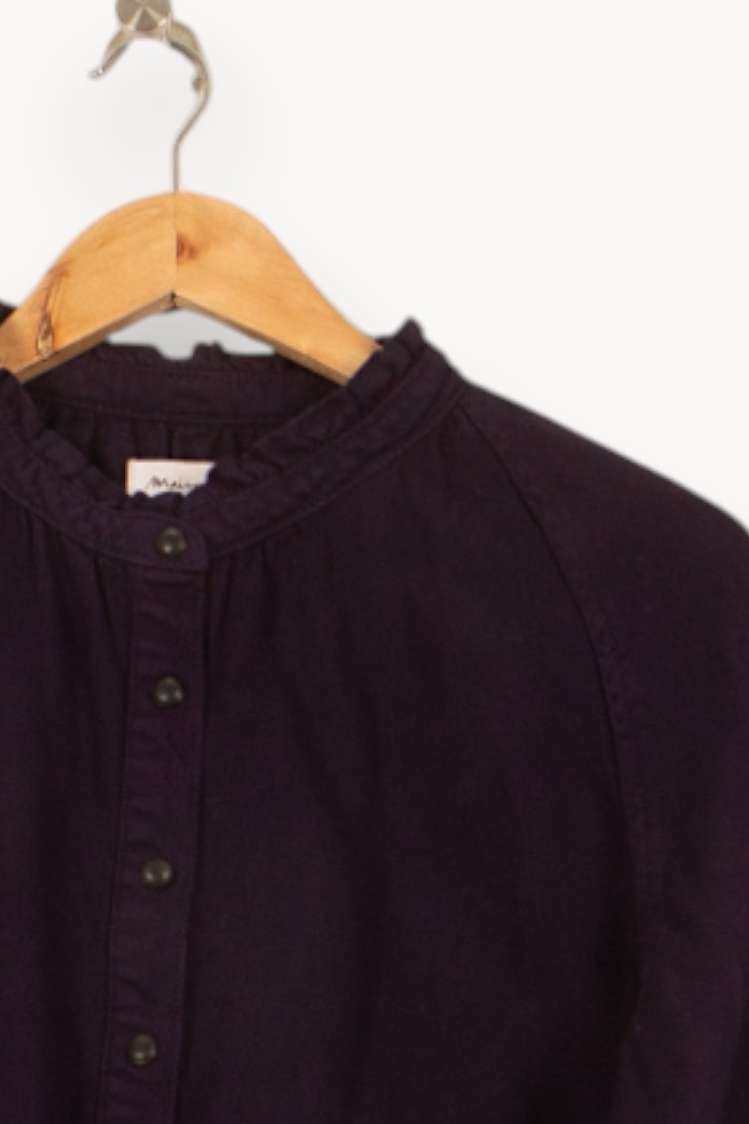 Blouse Violette - Taille L/40 de la marque Maison 123 | PARAD59005 - Vendu par Paradigme - Image 3