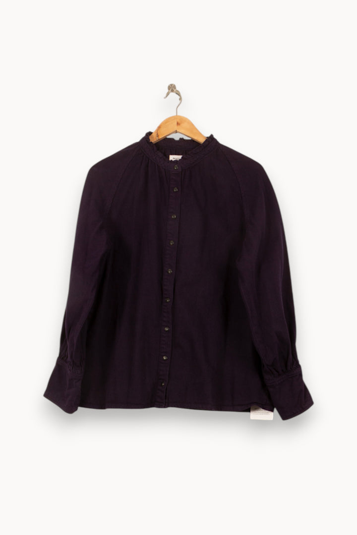 Blouse Violette - Taille L/40 de la marque Maison 123 | PARAD59005 - Vendu par Paradigme - Image 2