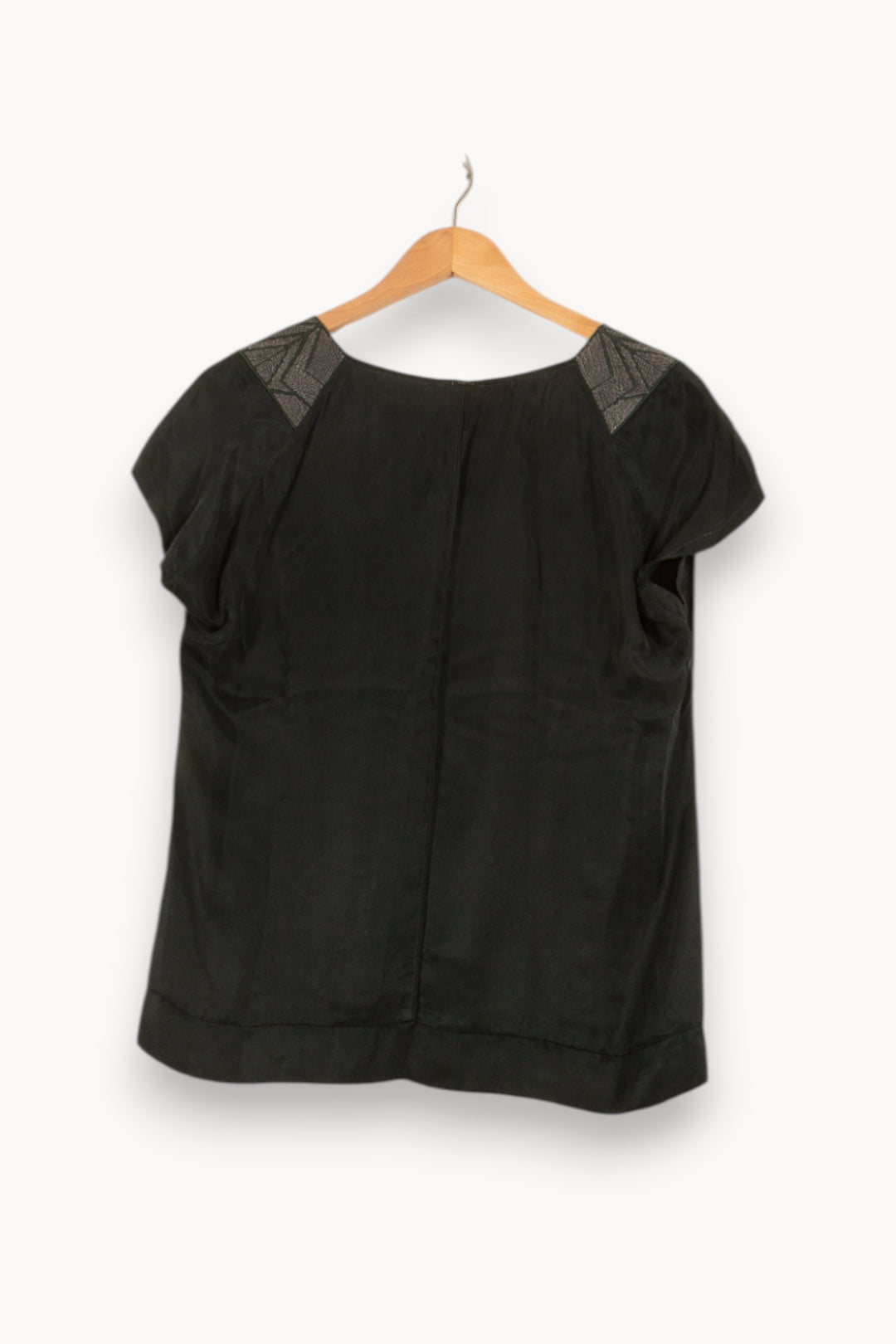 Blouse Noire - Taille L/40 de la marque IKKS | PARAD59009 - Vendu par Paradigme - Image 4