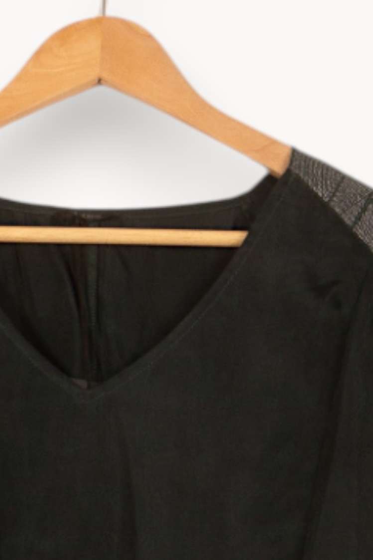 Blouse Noire - Taille L/40 de la marque IKKS | PARAD59009 - Vendu par Paradigme - Image 3