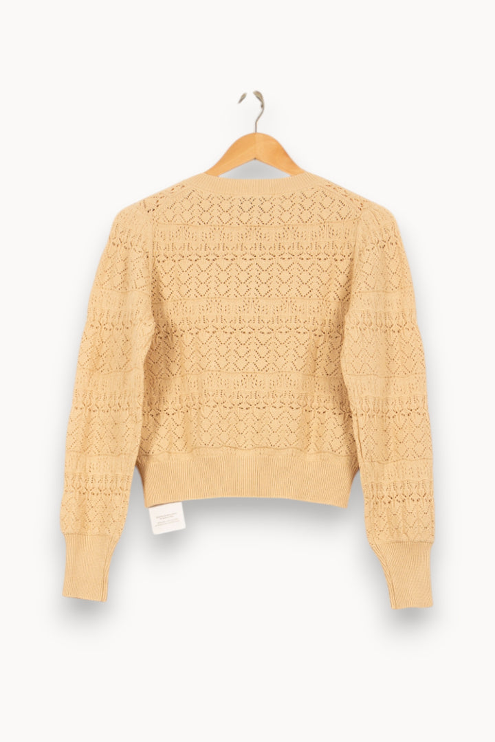 Cardigan Beige - Taille S/36 de la marque Bérénice | PARAD59010 - Vendu par Paradigme - Image 4