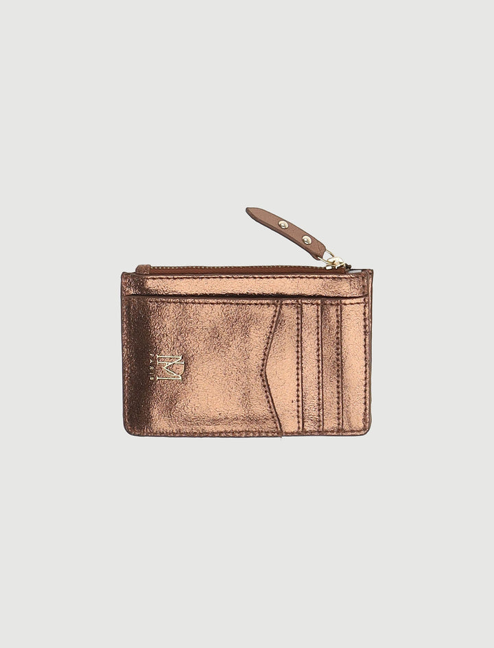 Porte-cartes Marron - Taille T.U. de la marque Petite Mendigote | PARAD59016 - Vendu par Paradigme - Image 1