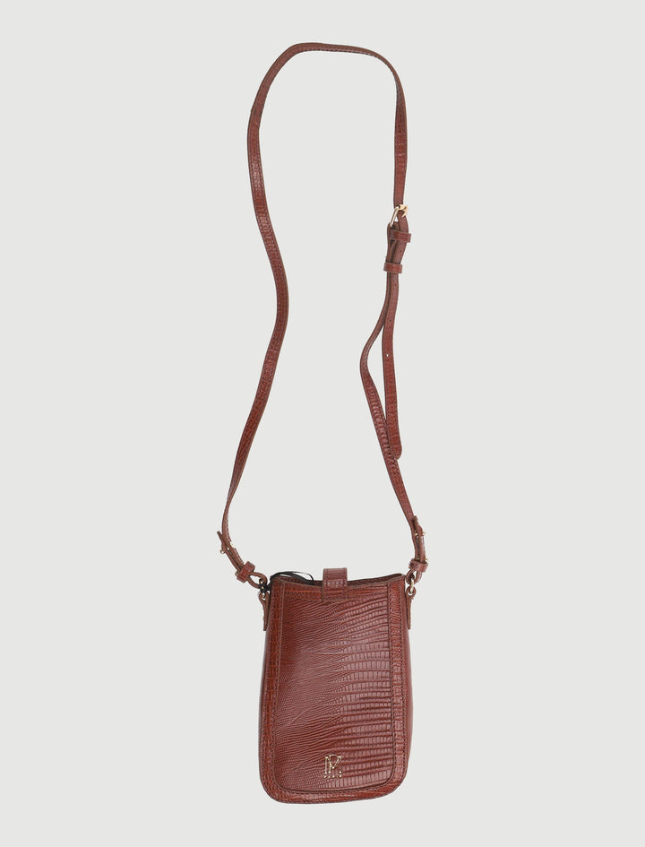 Sac Bandoulière Marron - Taille T.U. de la marque Petite Mendigote | PARAD59019 - Vendu par Paradigme - Image 1