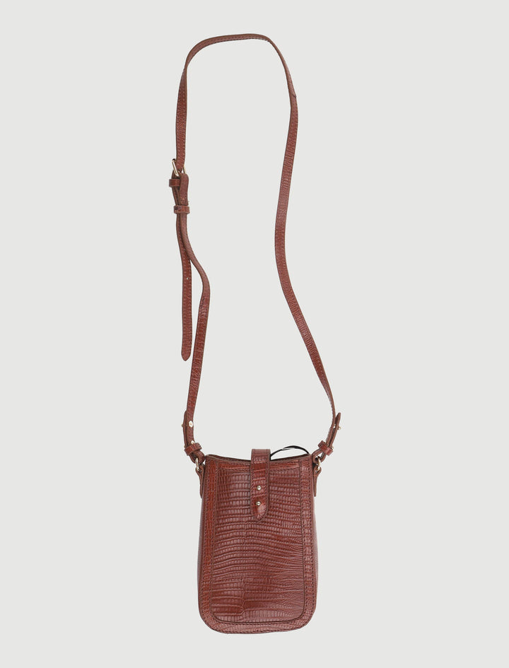 Sac Bandoulière Marron - Taille T.U. de la marque Petite Mendigote | PARAD59019 - Vendu par Paradigme - Image 2