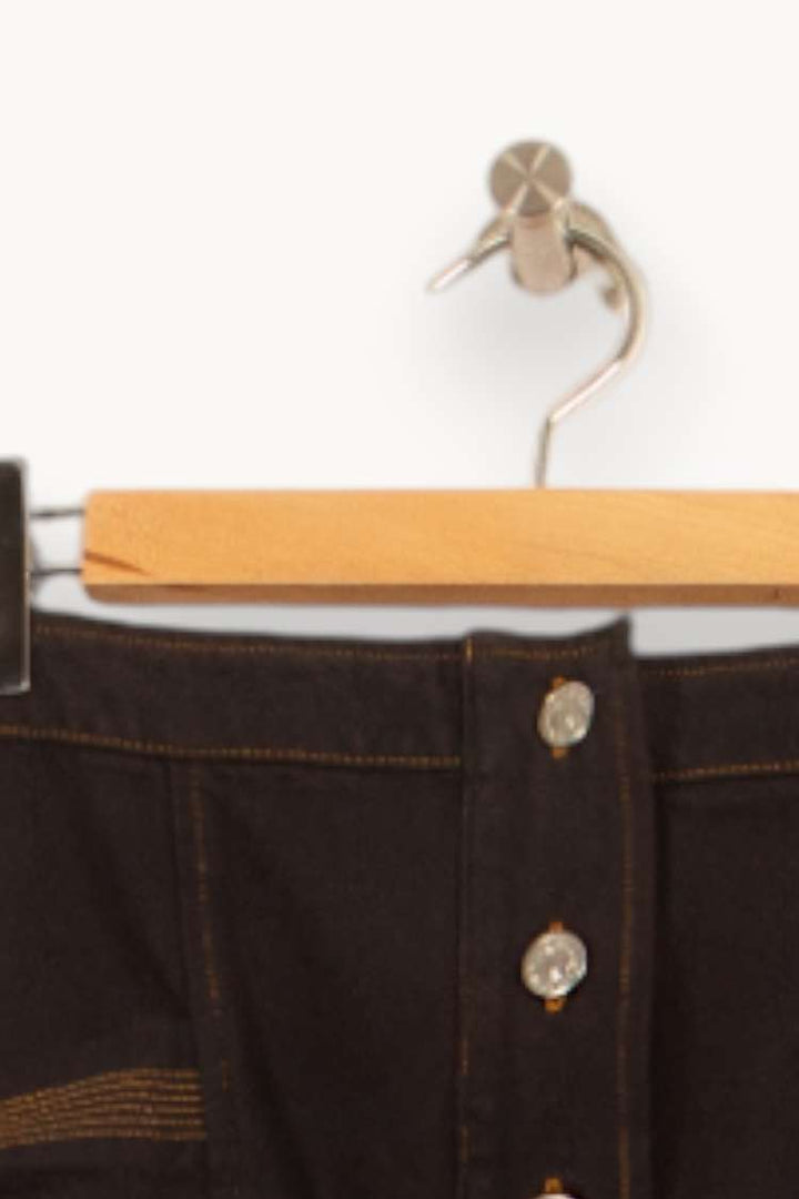 Jupe Courte Noire - Taille M/38 de la marque Sézane | PARAD59030 - Vendu par Paradigme - Image 3