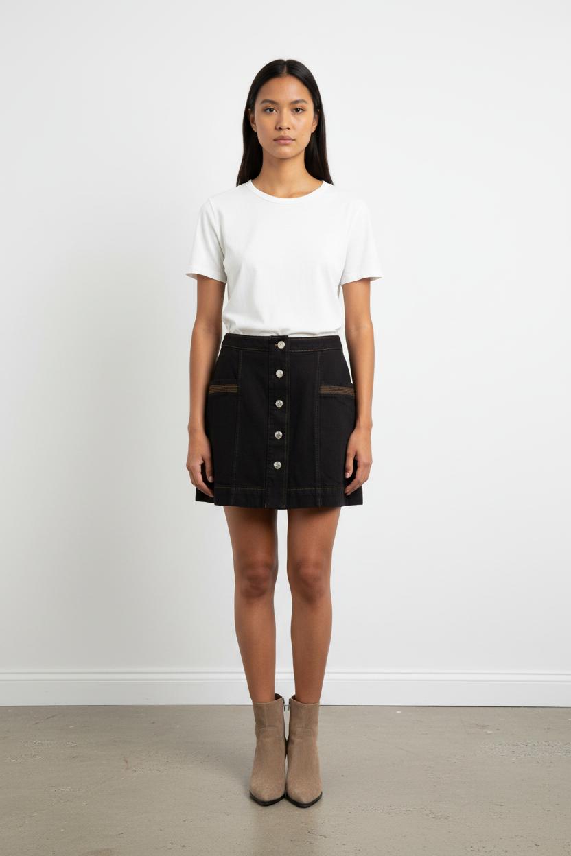 Jupe Courte Noire - Taille M/38