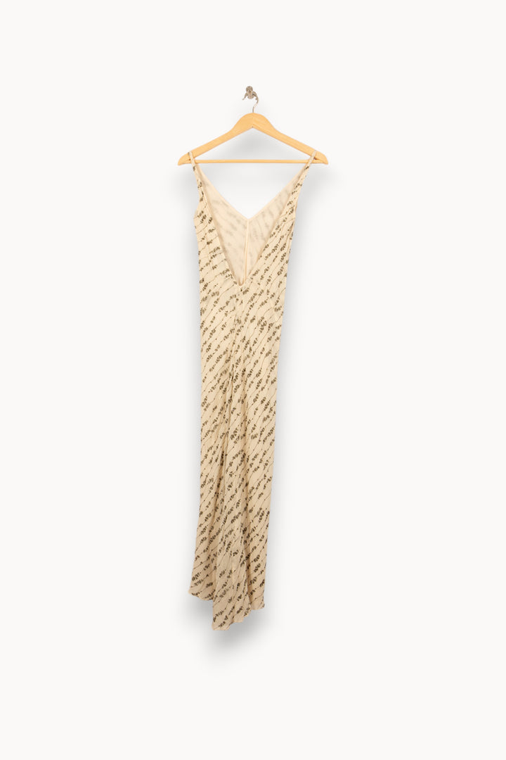 Robe Midi Beige - Taille L/40 de la marque ZAPA | PARAD59037 - Vendu par Paradigme - Image 4