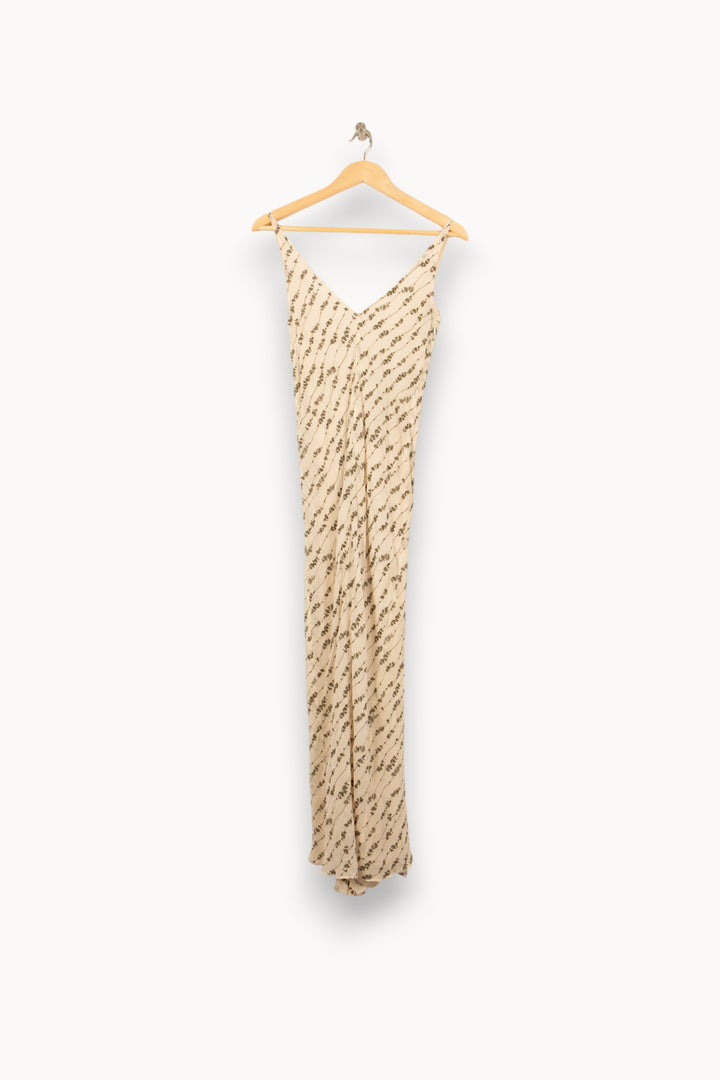 Robe Midi Beige - Taille L/40 de la marque ZAPA | PARAD59037 - Vendu par Paradigme - Image 2