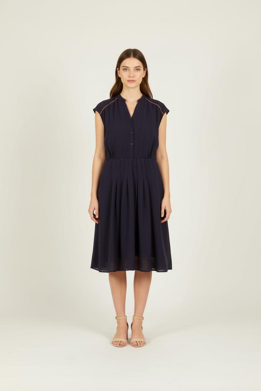 Robe Midi Bleue - Taille XL/42 de la marque One Step | PARAD59039 - Vendu par Paradigme - Image 1