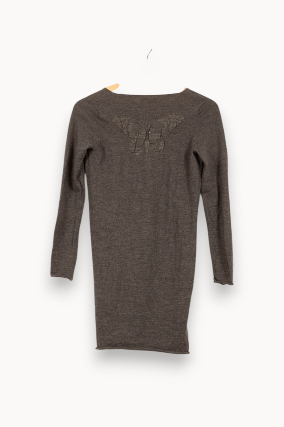 Robe Pull Grise - Taille S/36 de la marque Zadig&Voltaire | PARAD59044 - Vendu par Paradigme - Image 4