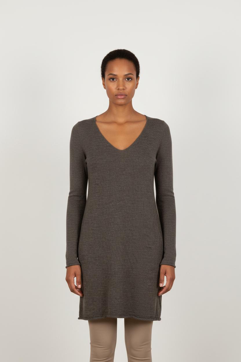 Robe Pull Grise - Taille S/36
