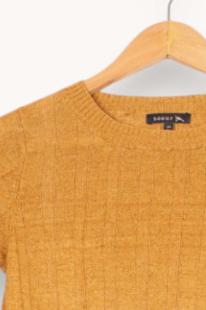 Pull Jaune - Taille XS/34 de la marque Soeur | PARAD59046 - Vendu par Paradigme - Image 3