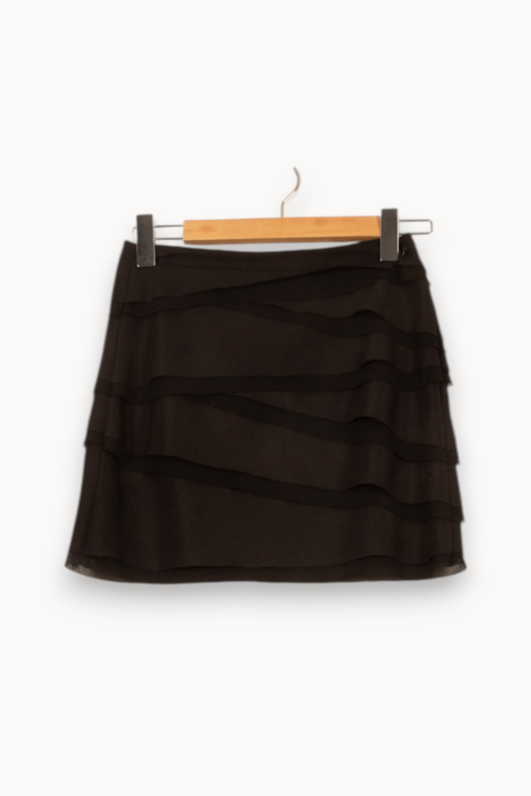 Jupe Volantée Noire - Taille XS/34 de la marque IKKS | PARAD59048 - Vendu par Paradigme - Image 2