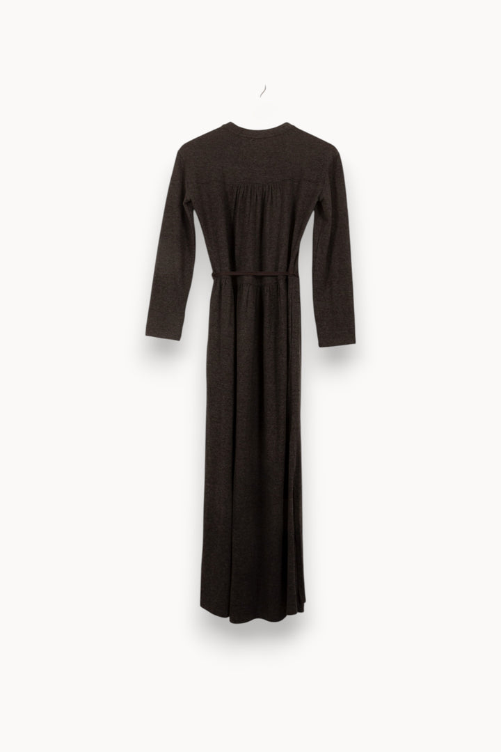 Robe Longue Grise - Taille XS/34 de la marque Léon & Harper | PARAD59053 - Vendu par Paradigme - Image 4