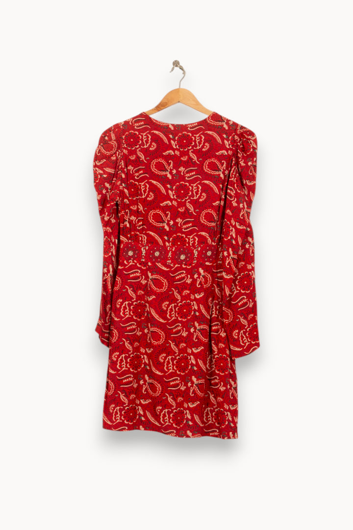 Robe Courte Rouge - Taille S/36 de la marque Suncoo | PARAD59054 - Vendu par Paradigme - Image 4