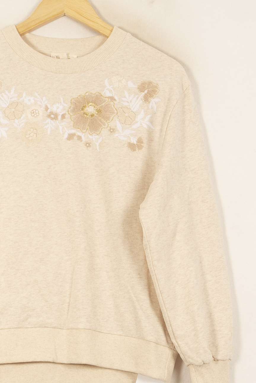 Sweat-shirt Beige - Taille S/36 de la marque Louise Misha | PARAD59060 - Vendu par Paradigme - Image 3
