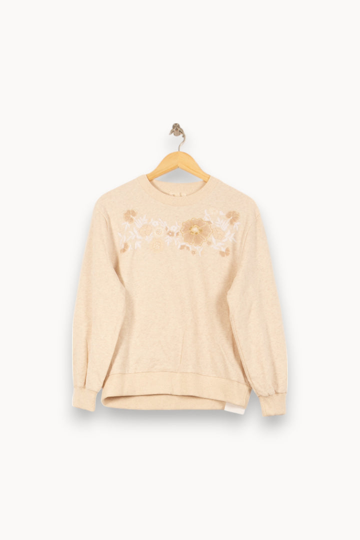 Sweat-shirt Beige - Taille S/36 de la marque Louise Misha | PARAD59060 - Vendu par Paradigme - Image 2