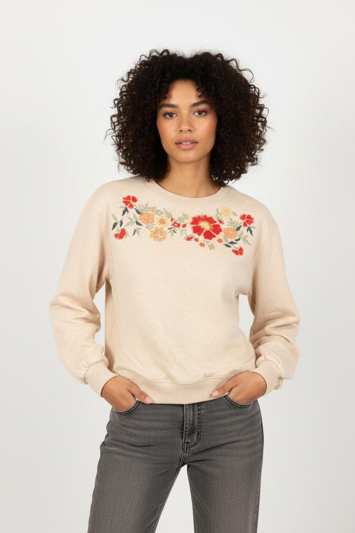 Sweat-shirt Beige - Taille S/36