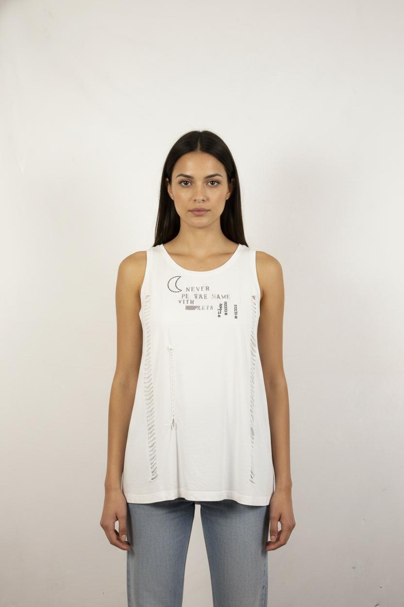 Débardeur Blanc - Taille S/36