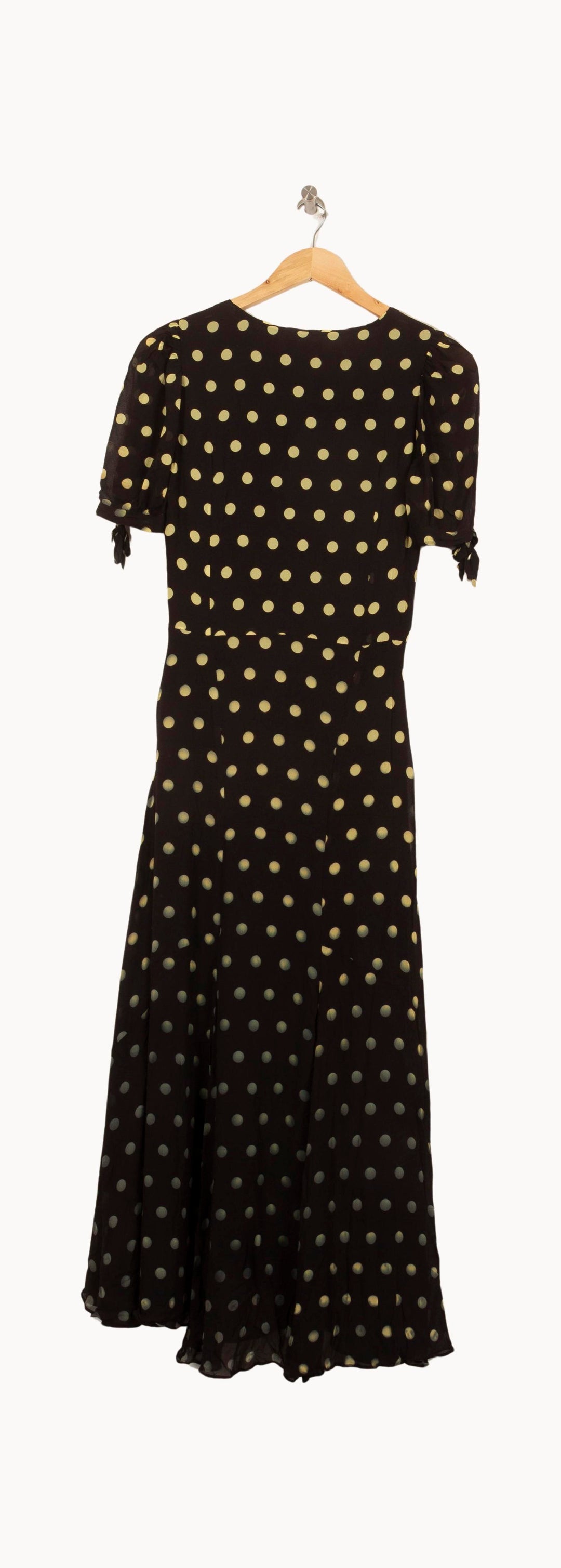 Robe Longue Noire et Jaune - Taille S/36 de la marque Pablo | PARAD59083 - Vendu par Paradigme - Image 4
