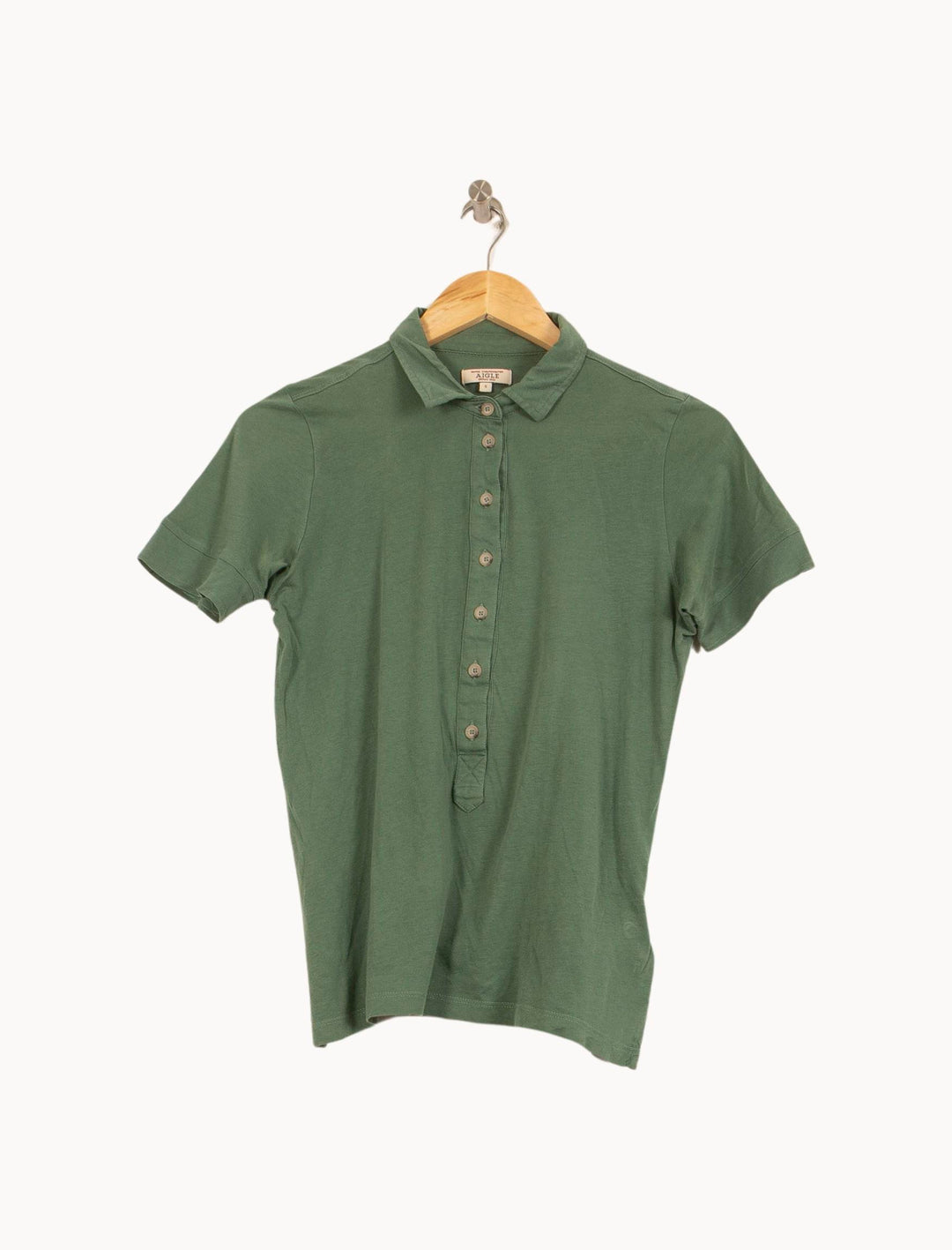 Polo Vert - Taille S/36 de la marque Aigle | PARAD59085 - Vendu par Paradigme - Image 2