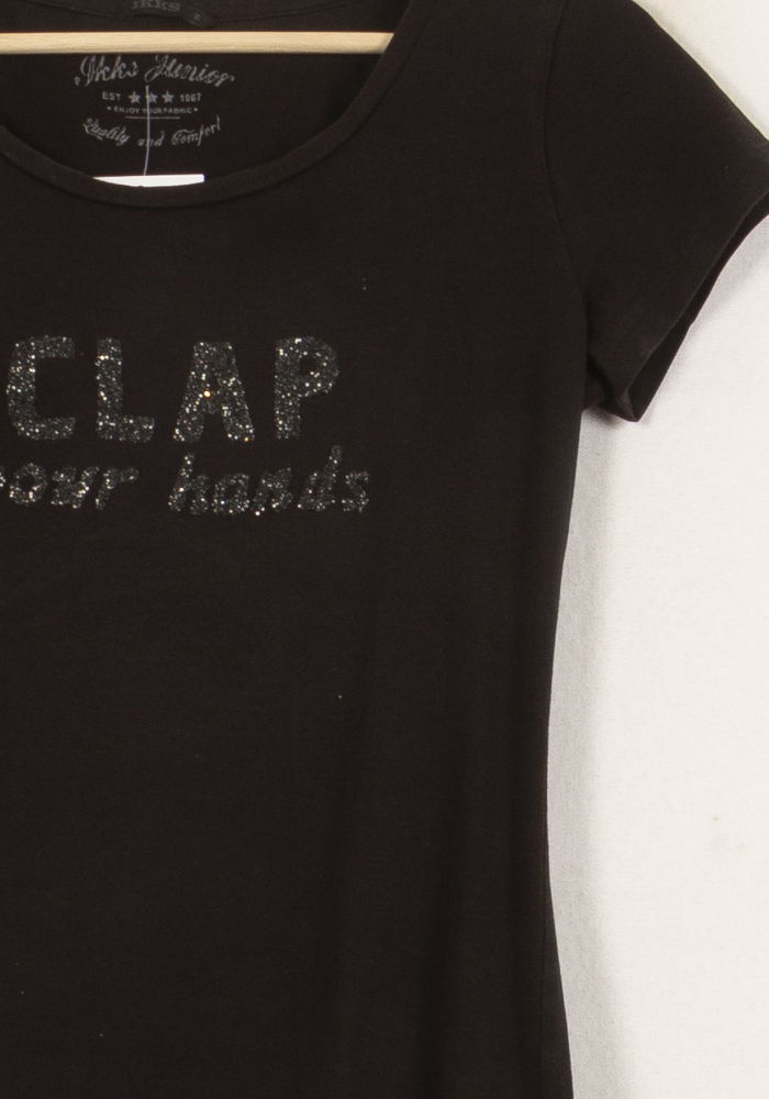 Tee-shirt Noir - Taille M/38 de la marque IKKS | PARAD59086 - Vendu par Paradigme - Image 3