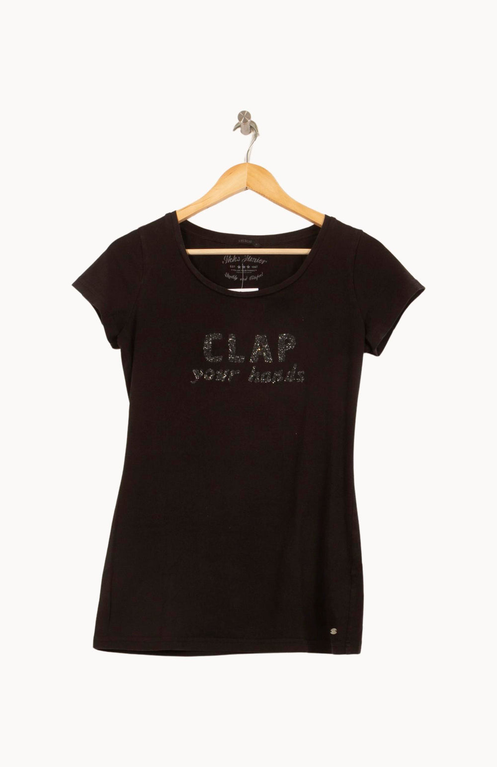 Tee-shirt Noir - Taille M/38 de la marque IKKS | PARAD59086 - Vendu par Paradigme - Image 2