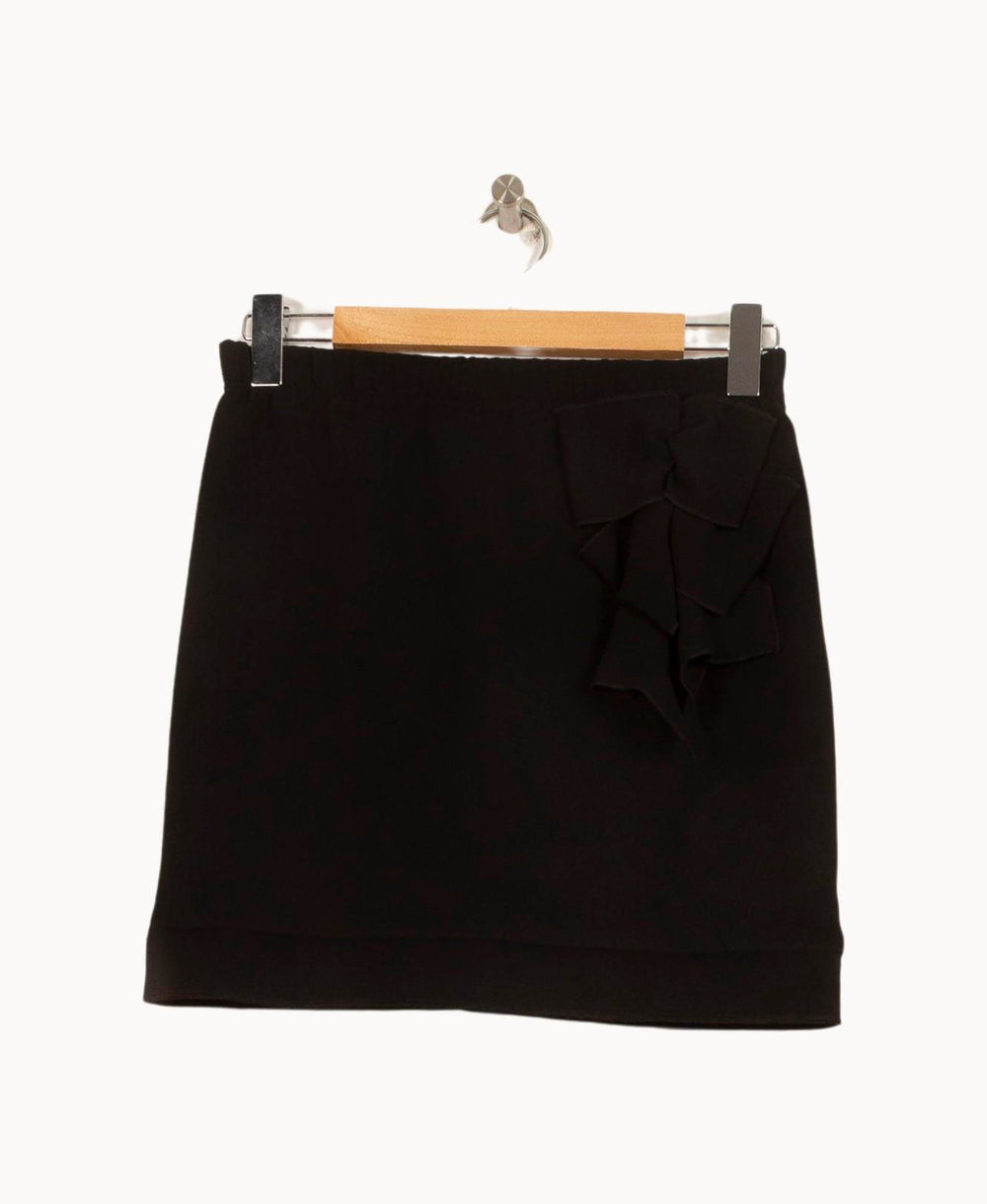 Jupe Courte Noire - Taille S/36 de la marque Sandro | PARAD59088 - Vendu par Paradigme - Image 2