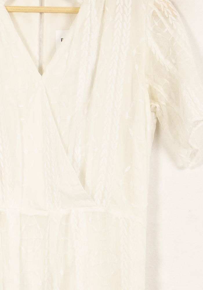 Robe Longue Blanche - Taille S/36 de la marque IKKS | PARAD59091 - Vendu par Paradigme - Image 3