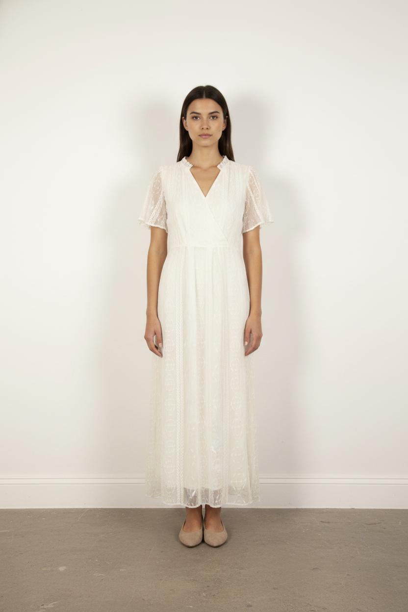 Robe Longue Blanche - Taille S/36