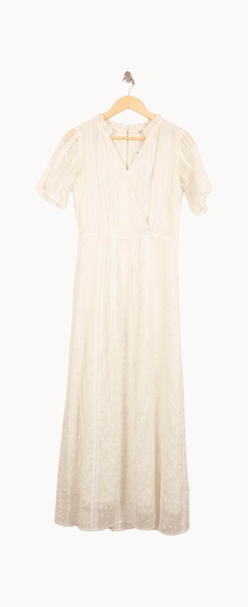 Robe Longue Blanche - Taille S/36 de la marque IKKS | PARAD59091 - Vendu par Paradigme - Image 2