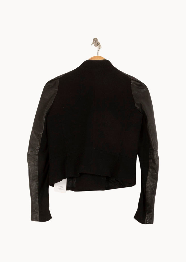 Blouson Noir - Taille S/36 de la marque Maje | PARAD59098 - Vendu par Paradigme - Image 4