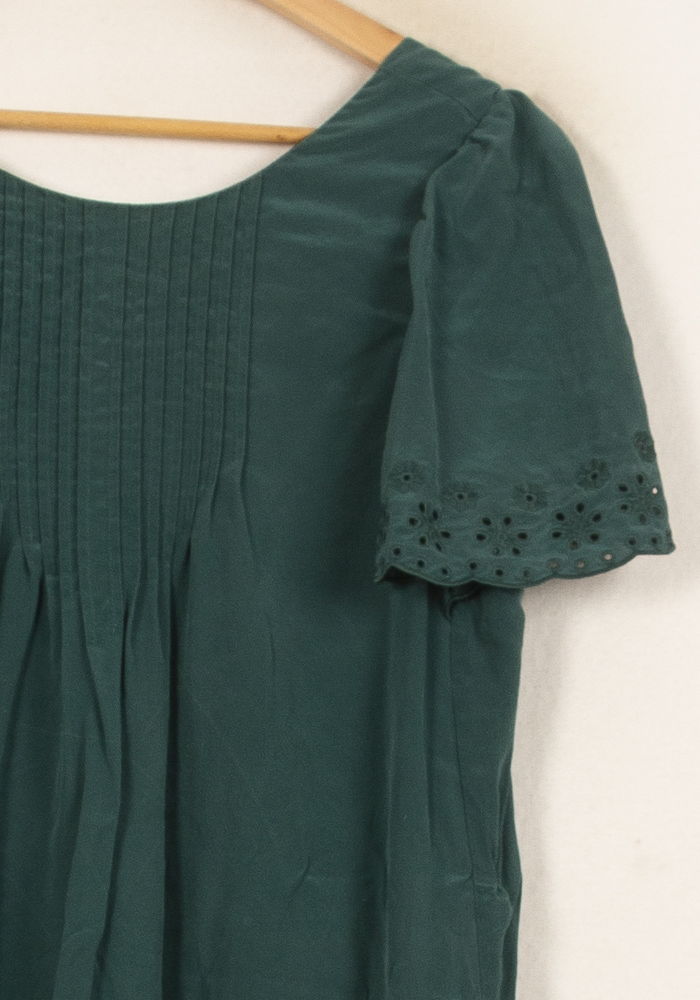Robe Courte Verte - Taille M/38 de la marque Sézane | PARAD59102 - Vendu par Paradigme - Image 3