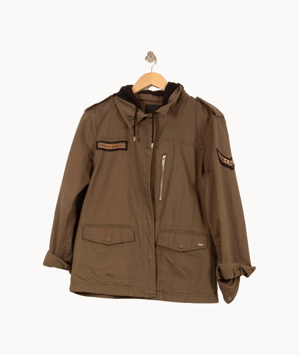 Parka Verte - Taille S/36 de la marque IKKS | PARAD59107 - Vendu par Paradigme - Image 2