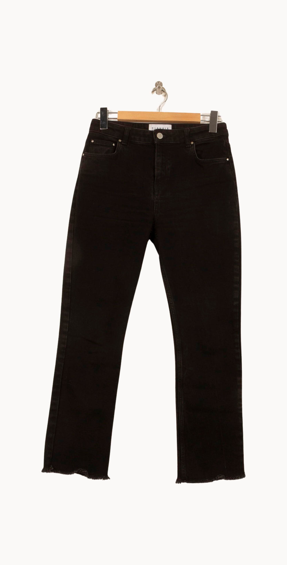 Jean Noir - Taille L/40 de la marque Claudie Pierlot | PARAD59109 - Vendu par Paradigme - Image 2