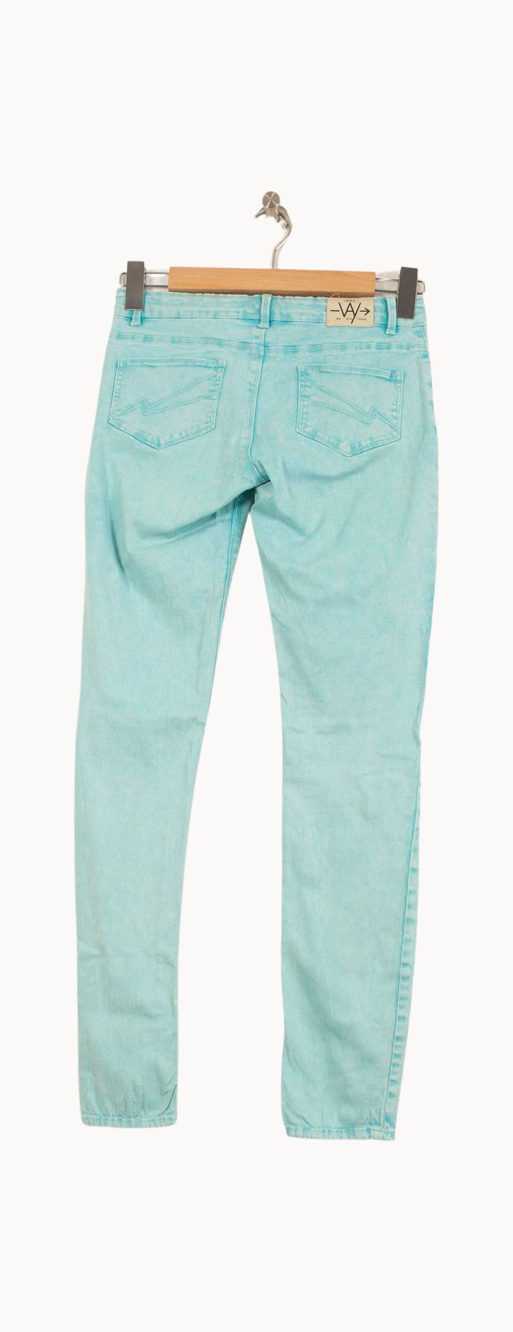 Jean Bleu Clair - Taille XS/34 de la marque IKKS | PARAD59128 - Vendu par Paradigme - Image 4