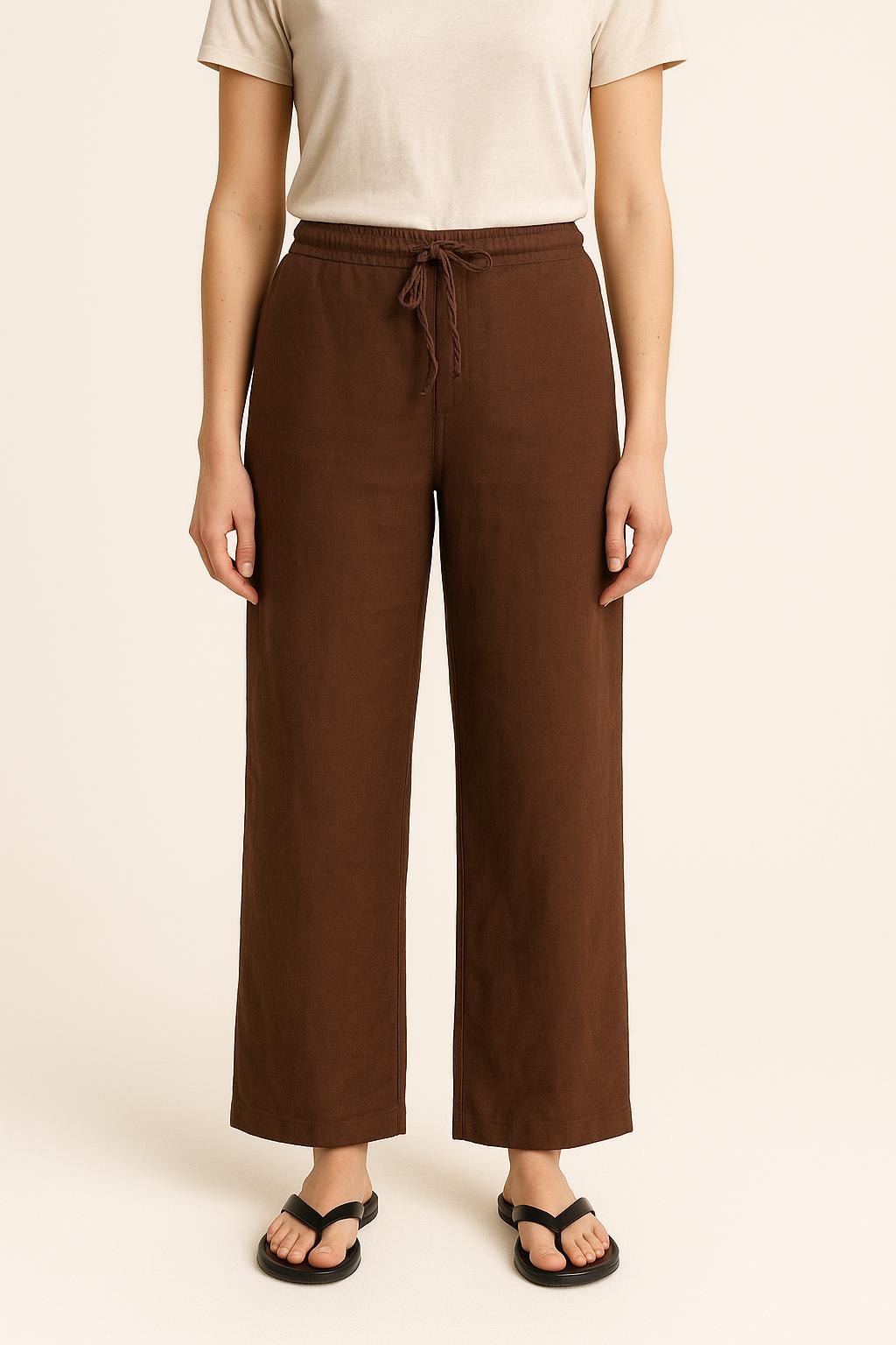Pantalon Marron - Taille M/38 de la marque Gerard Darel | PARAD59135 - Vendu par Paradigme - Image 1