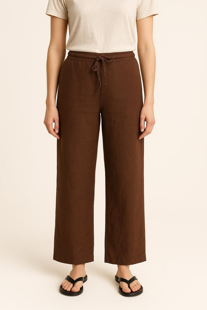 Pantalon Marron - Taille M/38 de la marque Gerard Darel | PARAD59135 - Vendu par Paradigme - Image 1