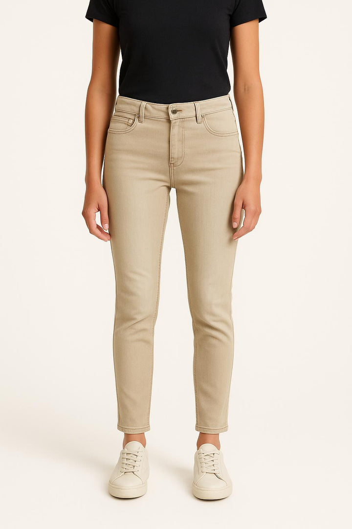 Jean Beige - Taille M/38 de la marque IKKS | PARAD59137 - Vendu par Paradigme - Image 1