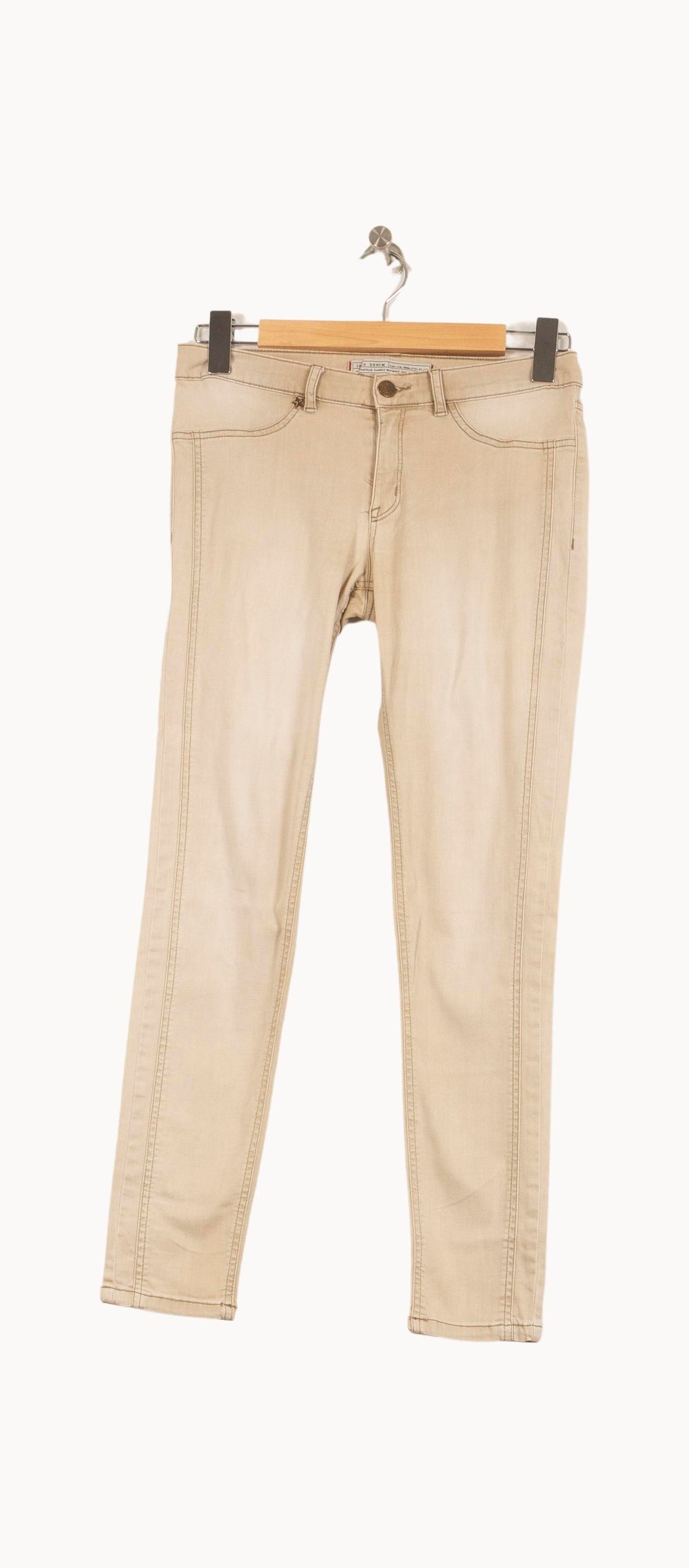 Jean Beige - Taille M/38 de la marque IKKS | PARAD59137 - Vendu par Paradigme - Image 2