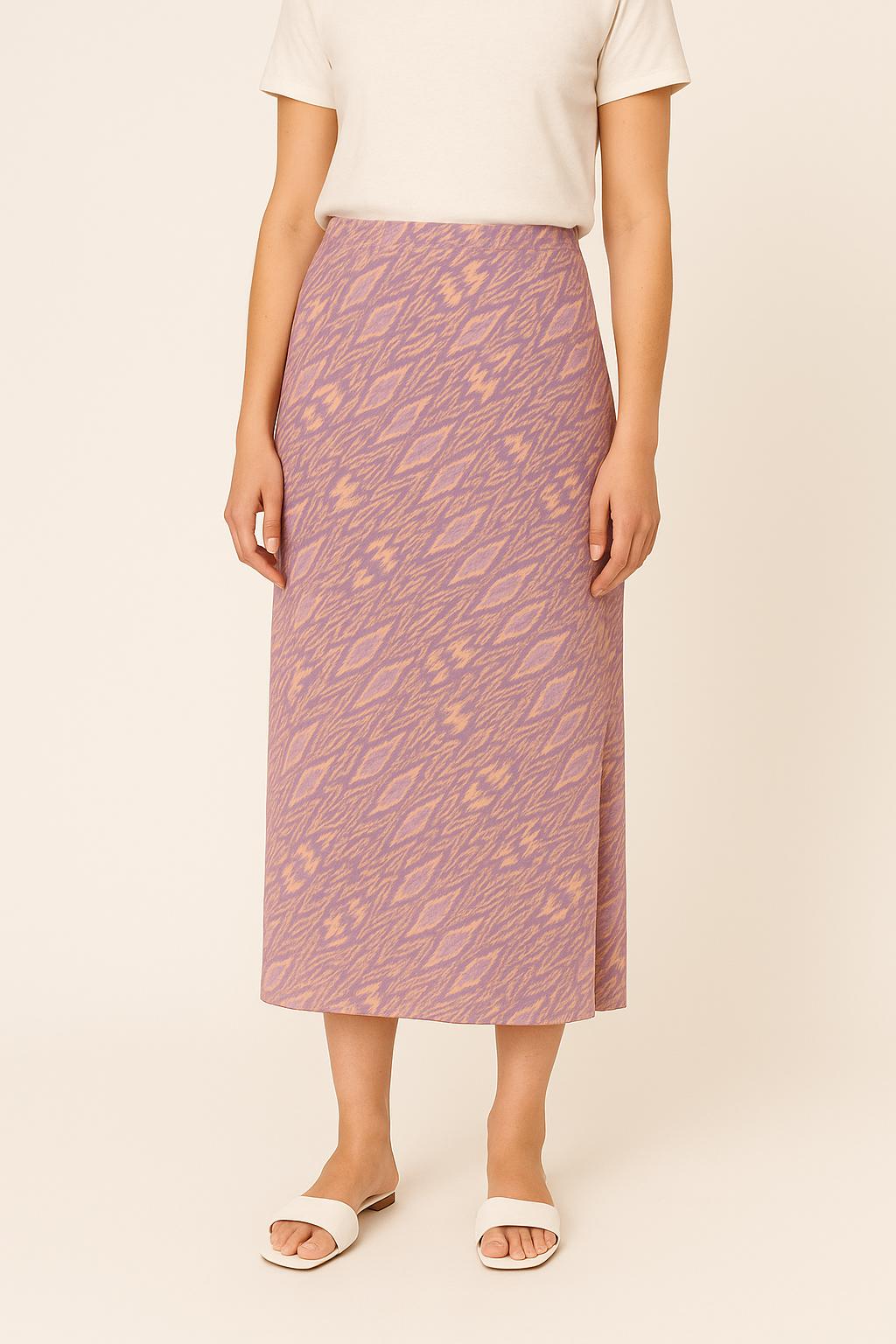 Jupe Longue Violette et Orange - Taille L/40 de la marque Vanessa Bruno | PARAD59138 - Vendu par Paradigme - Image 1