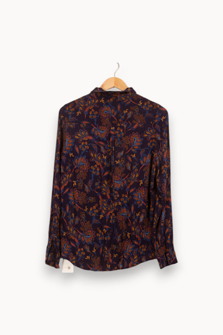 Chemise Bleu et Marron - Taille L/40 de la marque Suncoo | PARAD59140 - Vendu par Paradigme - Image 4