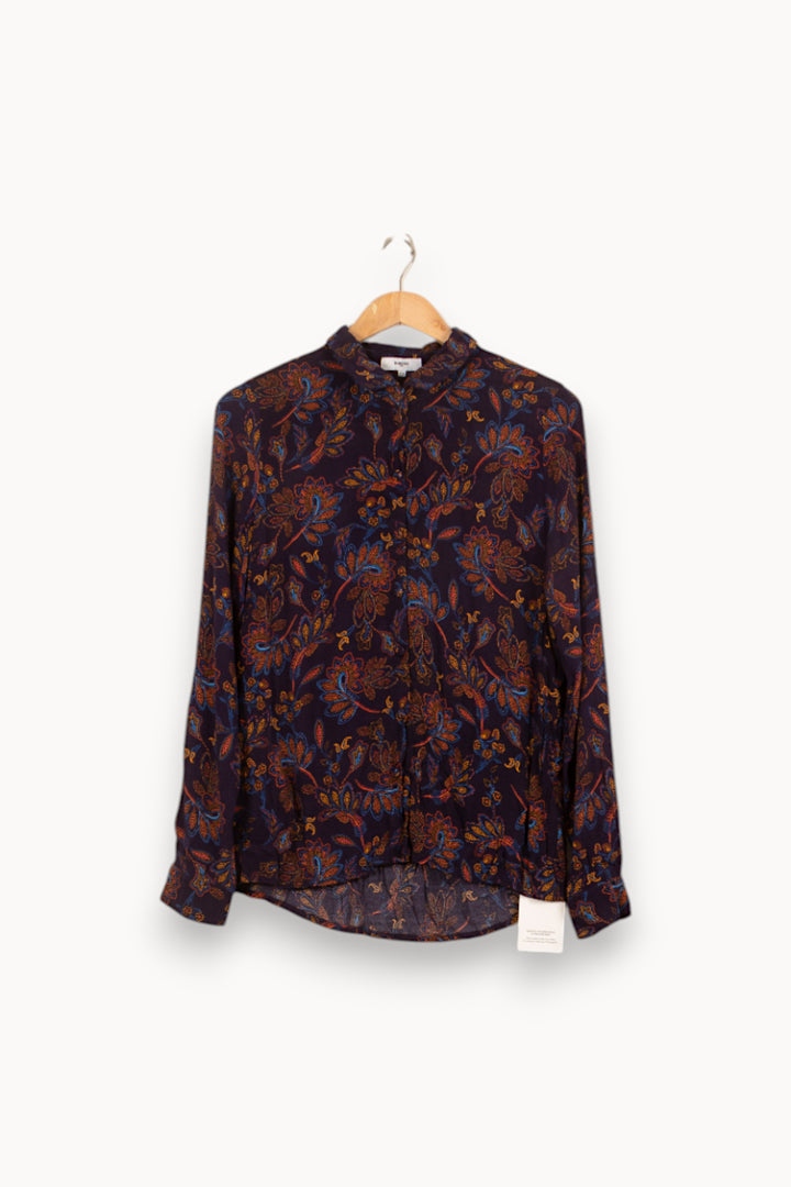 Chemise Bleu et Marron - Taille L/40 de la marque Suncoo | PARAD59140 - Vendu par Paradigme - Image 2