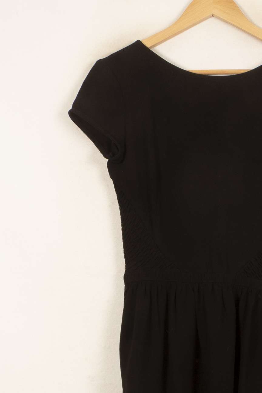 Robe Midi Noire - Taille M/38 de la marque Maje | PARAD59142 - Vendu par Paradigme - Image 2