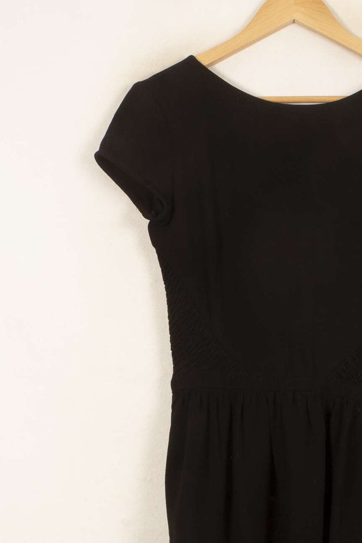 Robe Midi Noire - Taille M/38 de la marque Maje | PARAD59142 - Vendu par Paradigme - Image 2